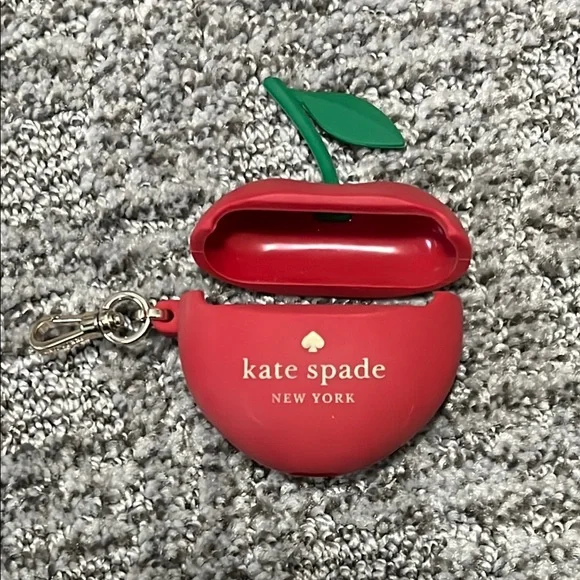 Kate Spade Cherry-Shaped AirPods Case - Picture 2 of 3